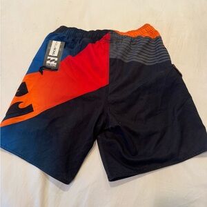 Billabong Blue and Orange Board Shorts